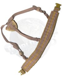 Toy Soldier US Army Desert Molle BDU Belt With Suspenders (Tan)