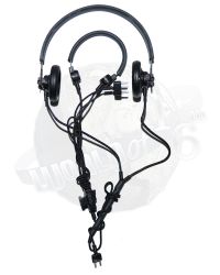 Dragon Models Ltd. WWII Axis Tanker Headset With Black Wiring