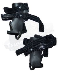 Toys Soldier Modern Military Gaiter Leg Wraps (Black)