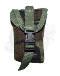 Toy Soldier Modern Military Woodland Camouflage Ammunition Pouch
