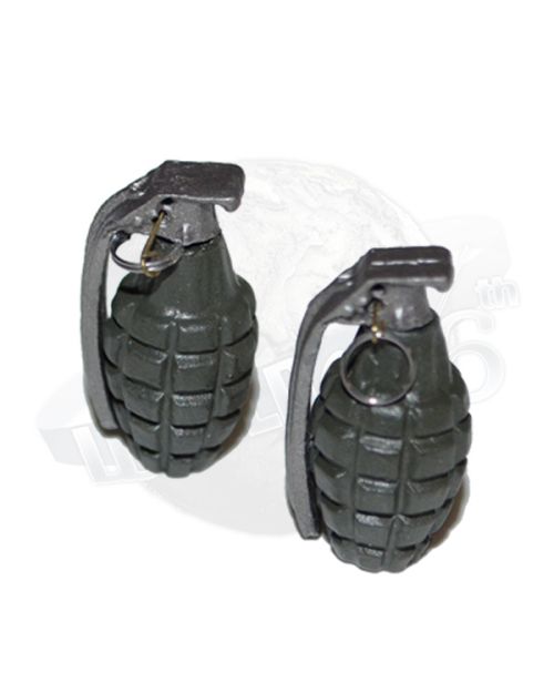 DiD George Puller Fragmentation Grenades x 2 (Metal)