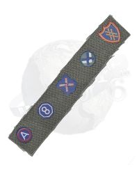 Dragon Models Ltd. WWII US Army Josh Ackerman Division Insignia Patches