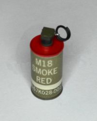 Soldier Story Marine Raiders MSOT 8222 "Today Will Be Different": M18 Smoke Flash Bang (Red)