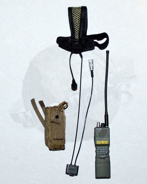 PRC-152 Tactical Radio With Antenna, Tactical Headset With PTT Switch & Blackhawk Molle Radio Pouch