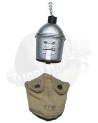 Soldier Story WWII 101st Airborne Division Guy Whidden II: M-1910 Canteen With Cup & Pouch