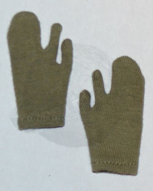Soldier Story US Army 28th Infantry Division Machine Gunner Arden 1944: Wool Mitten Liners (OD)