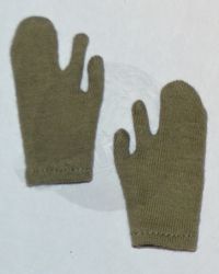 Soldier Story US Army 28th Infantry Division Machine Gunner Arden 1944: Wool Mitten Liners (OD)