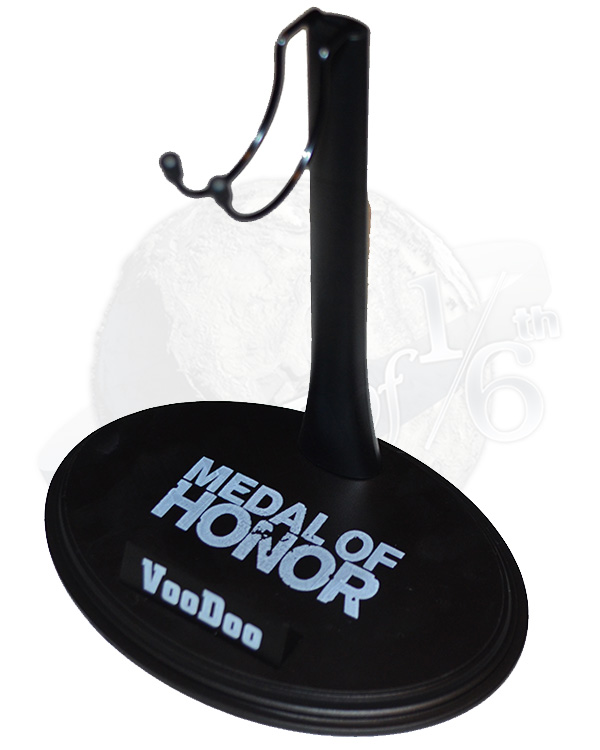 Soldier Story Medal of Honor Navy SEAL "Voodoo": MOH Warfighter Voodoo Exclusive Figure Stand