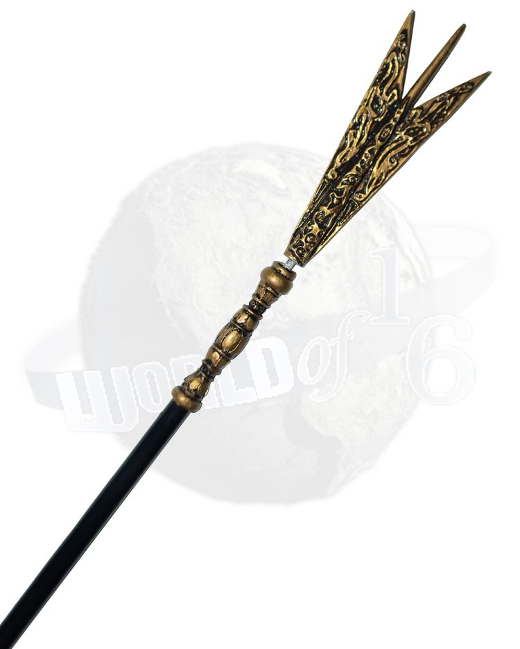 Tao Legend The Fantasy Code Jurojin The One Eyed God: Staff With Spikes & Orb (Metal) #5
