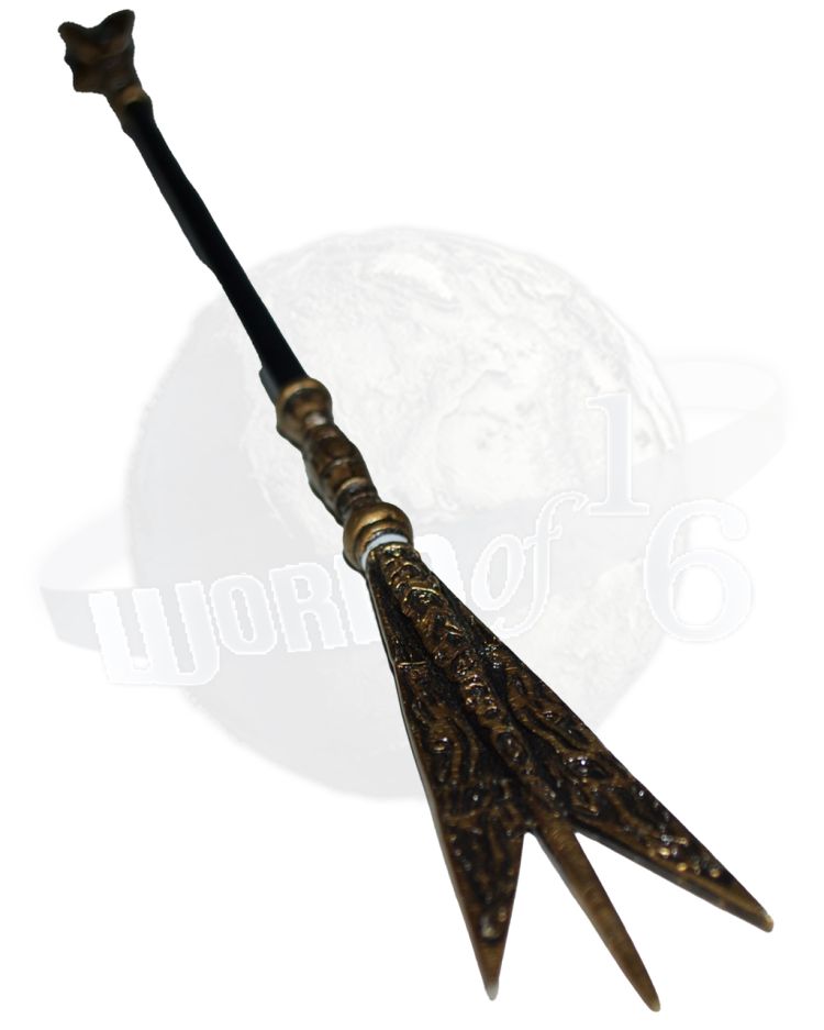 Tao Legend The Fantasy Code Jurojin The One Eyed God: Staff With Spikes & Orb (Metal) #3
