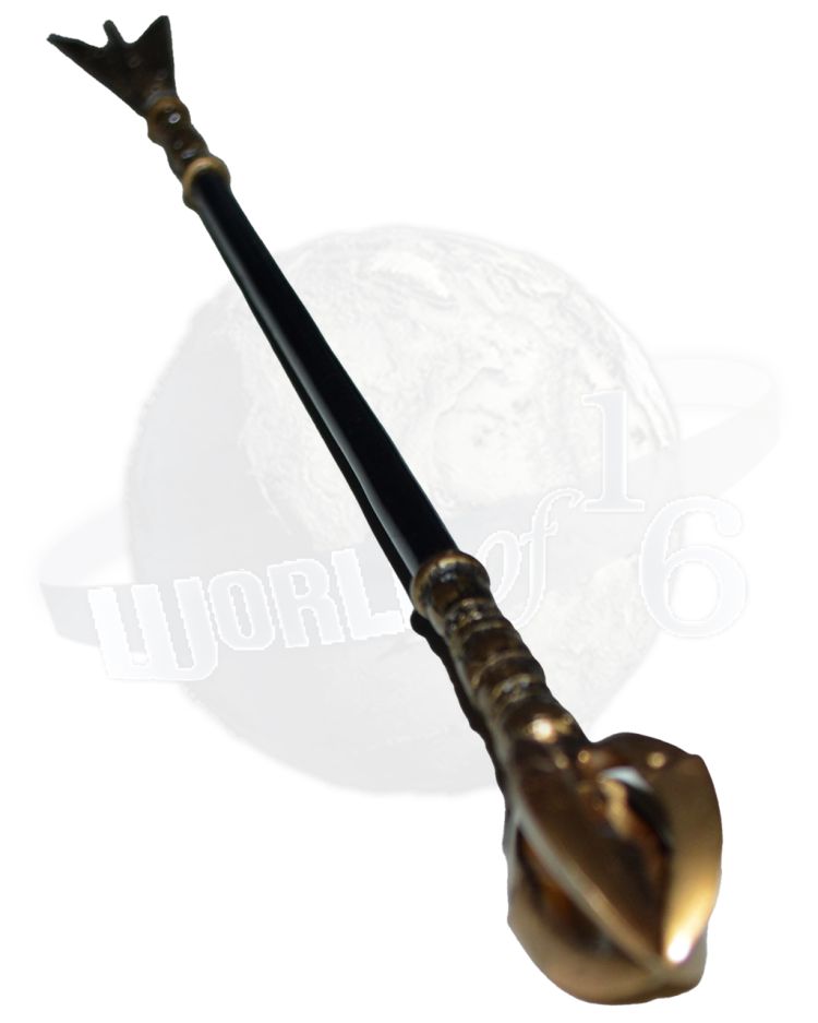 Tao Legend The Fantasy Code Jurojin The One Eyed God: Staff With Spikes & Orb (Metal) #2