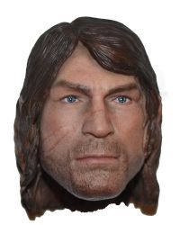 VTS Toys Red Death Wilderness Rider: Head Sculpt With Long Hair