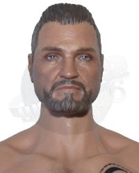 World Box Motor Mechanic Bousouzoku of One, The “Buzz Cut”: Head Sculpt With Heavily Tattooed Figure Body (No Feet)