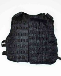 Wolf King Tough Guy: Tactical Molle Vest (Black)