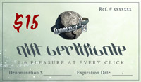 $15 World of One Sixth Gift Certificate