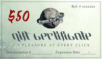 $50 World of One Sixth Gift Certificate